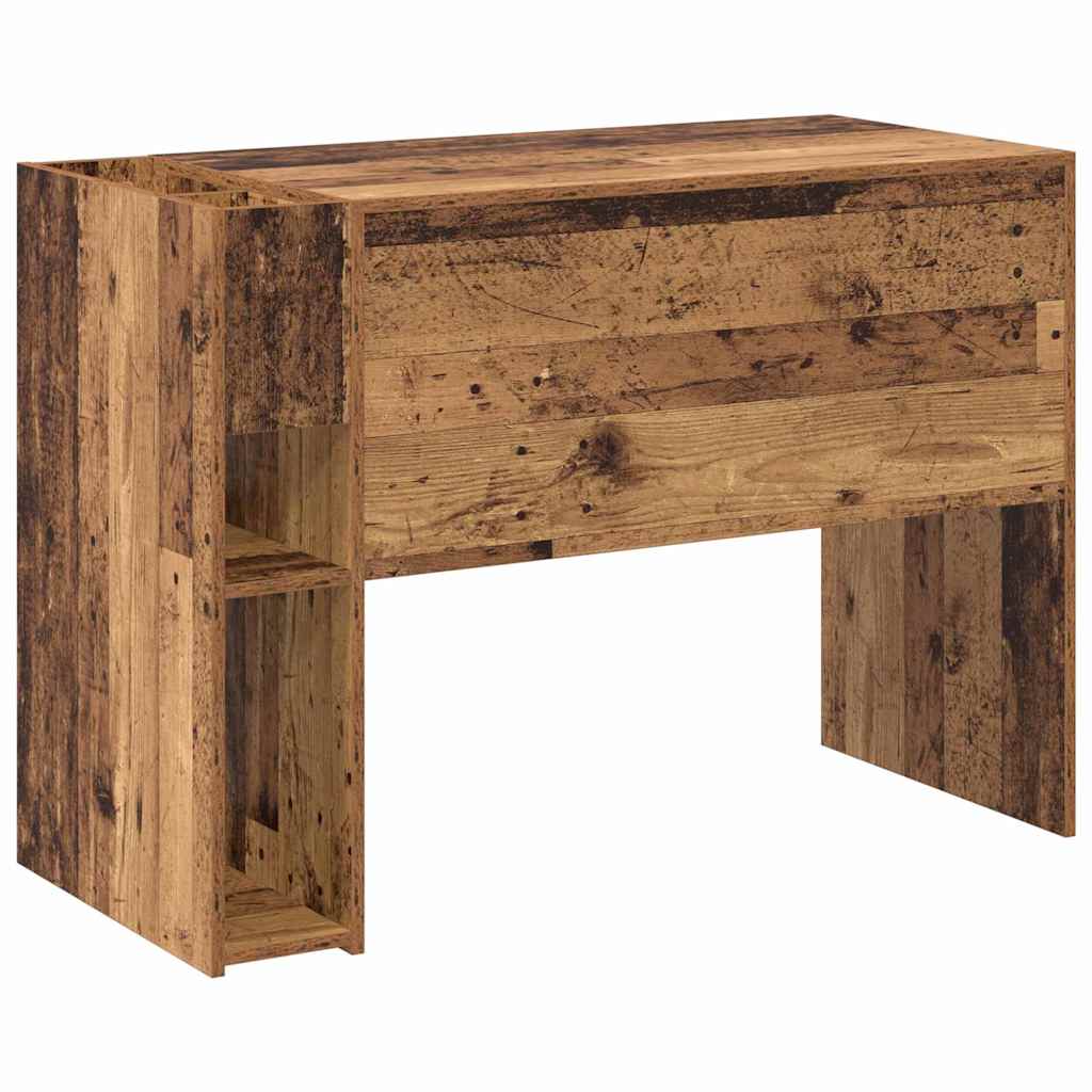 vidaXL Biurko Stare drewno 109 x 50 x 78 cm Materiał drewnopochodny