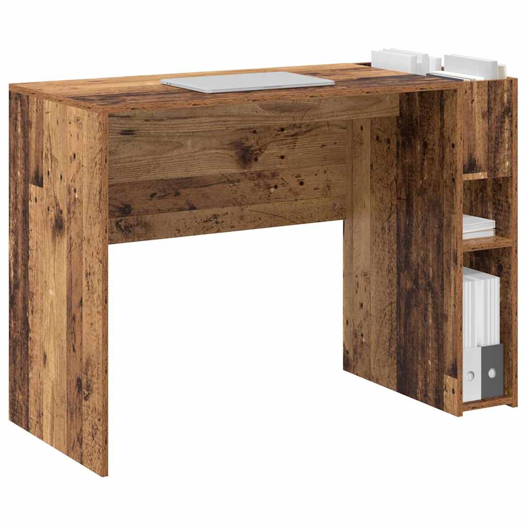 vidaXL Biurko Stare drewno 109 x 50 x 78 cm Materiał drewnopochodny