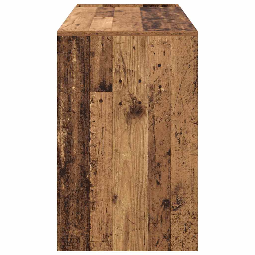 vidaXL Biurko Stare drewno 109 x 50 x 78 cm Materiał drewnopochodny