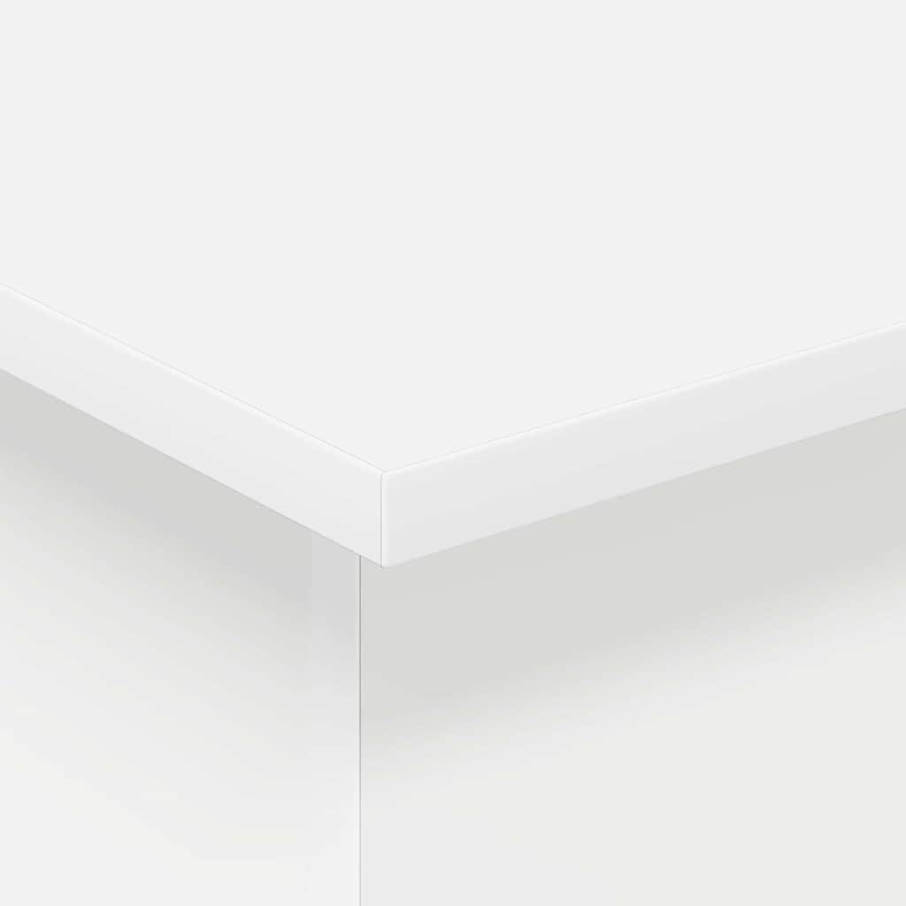 vidaXL Stolik końcowy Biały 35,5 x 35 x 40 cm Materiał drewnopochodny