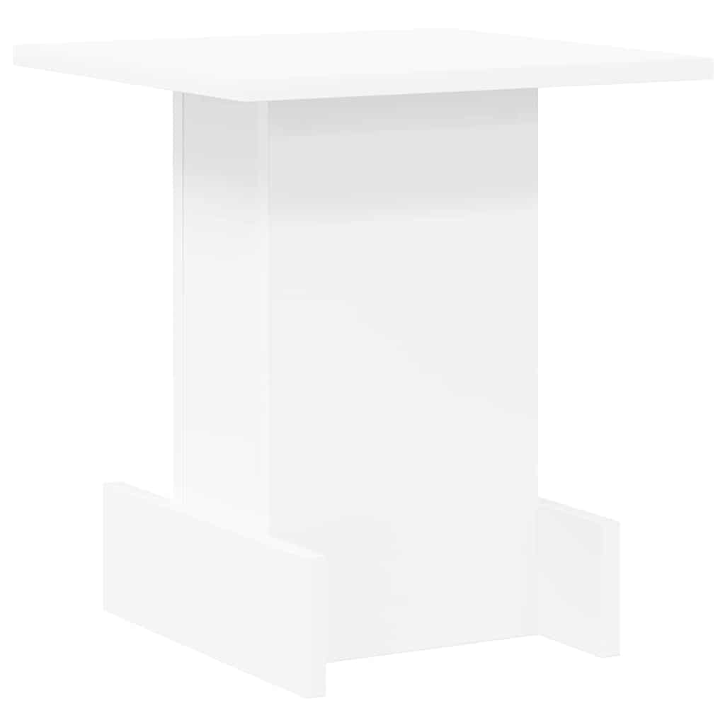vidaXL Stolik końcowy Biały 35,5 x 35 x 40 cm Materiał drewnopochodny