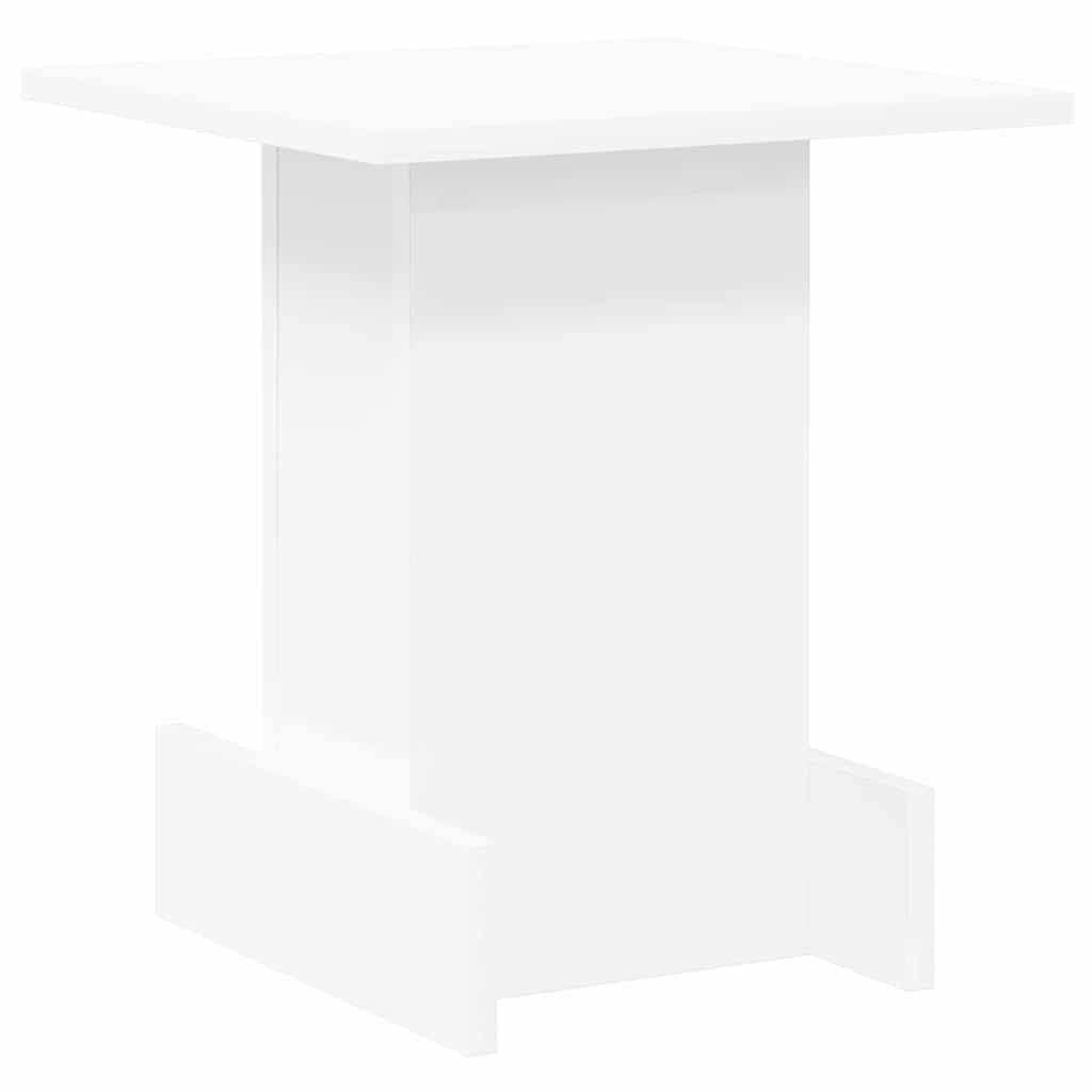 vidaXL Stolik końcowy Biały 35,5 x 35 x 40 cm Materiał drewnopochodny