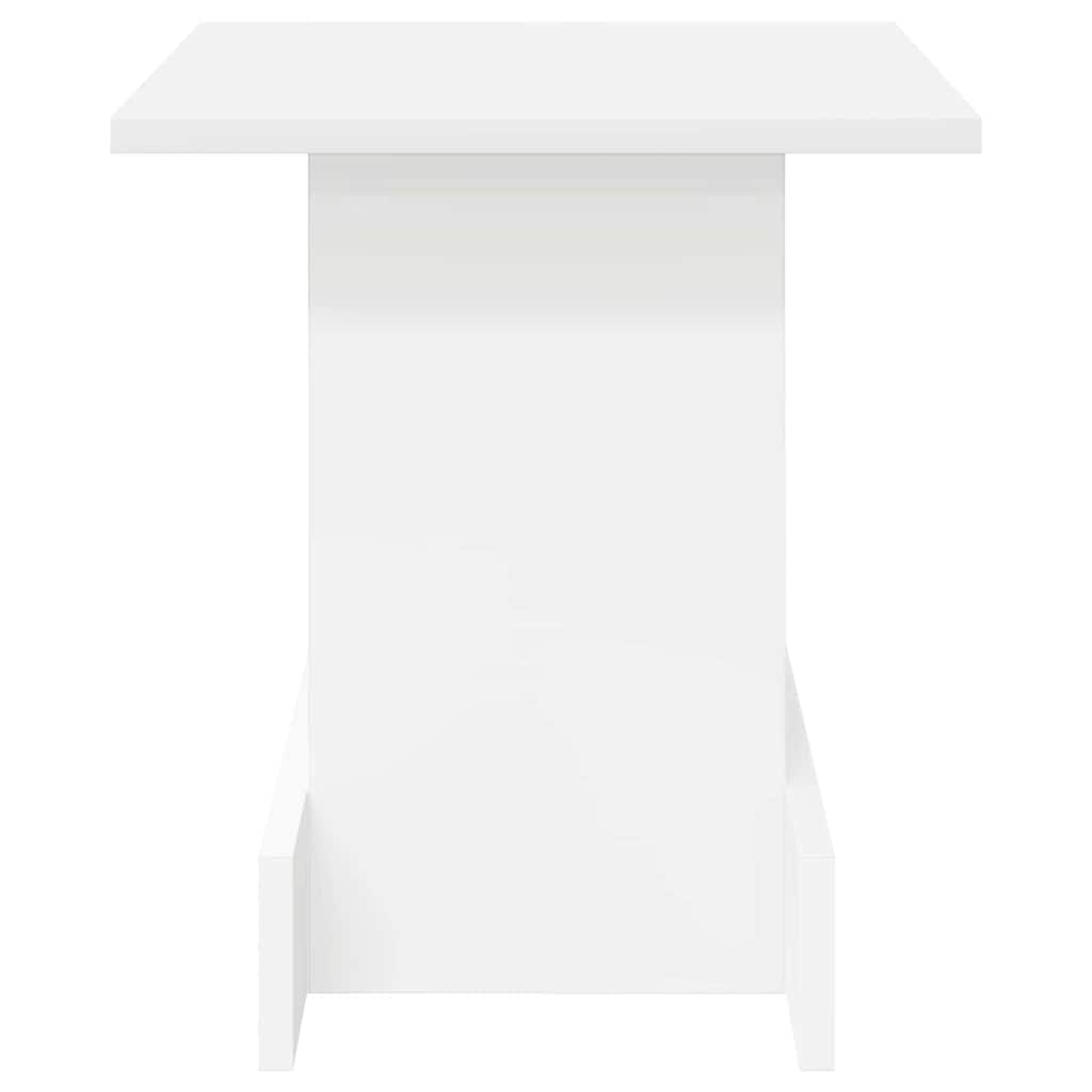 vidaXL Stolik końcowy Biały 35,5 x 35 x 40 cm Materiał drewnopochodny