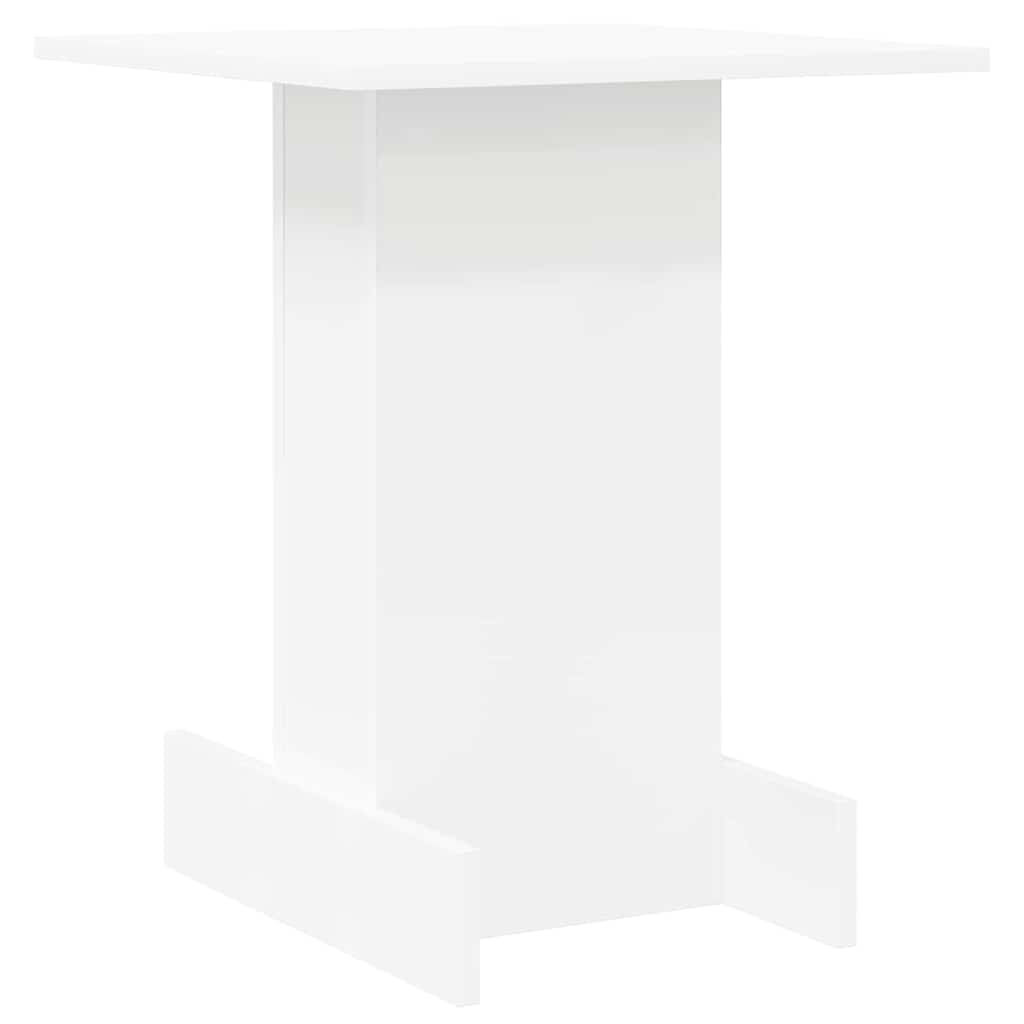 vidaXL Stolik końcowy Biały 44,5 x 45 x 55 cm Materiał drewnopochodny