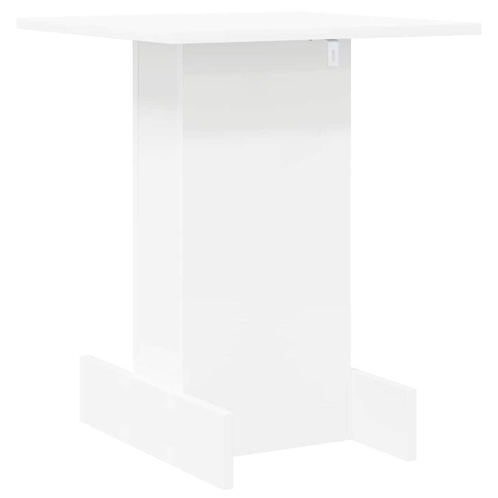 vidaXL Stolik końcowy Biały 44,5 x 45 x 55 cm Materiał drewnopochodny