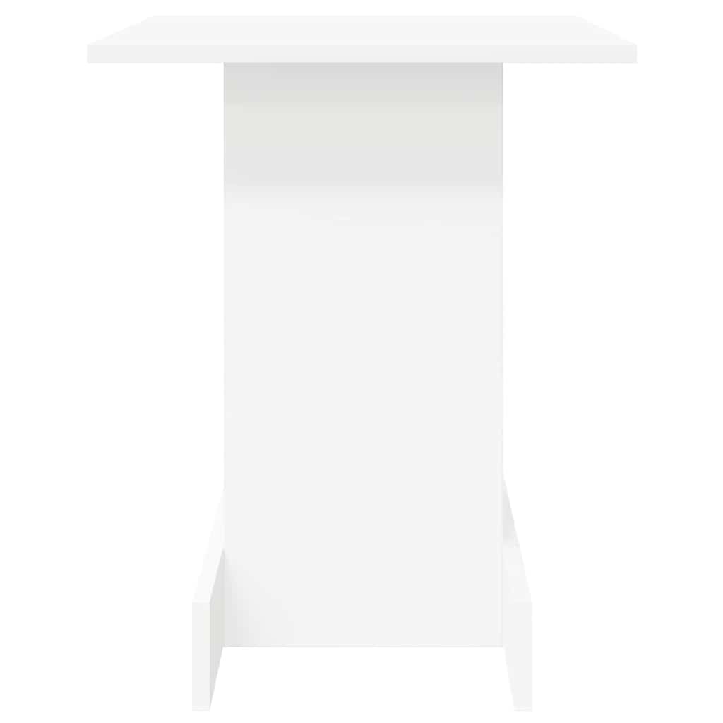 vidaXL Stolik końcowy Biały 44,5 x 45 x 55 cm Materiał drewnopochodny