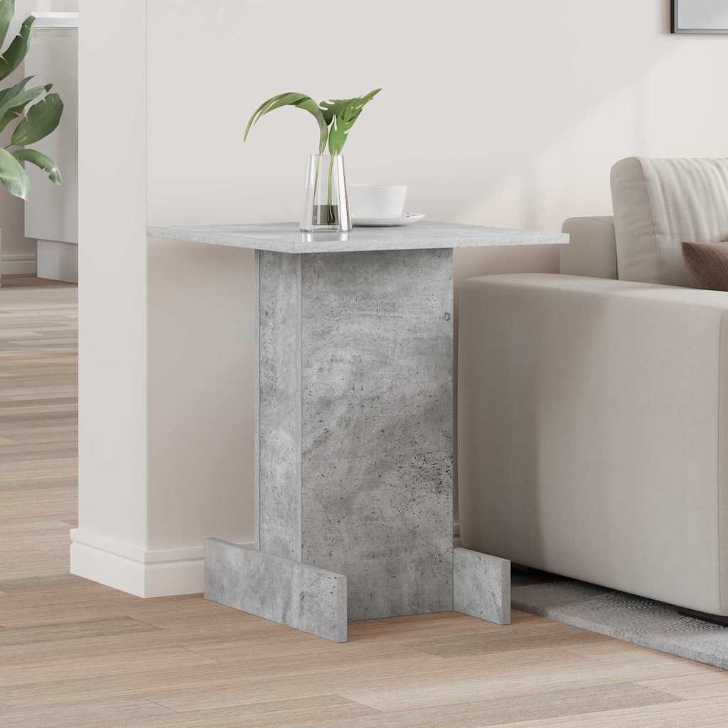vidaXL Stolik końcowy Betonowy szary 44,5 x 45 x 55 cm