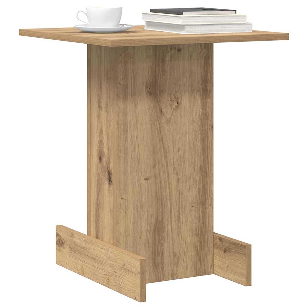 vidaXL Stolik końcowy Dąb rzemieślniczy 44,5 x 45 x 55 cm