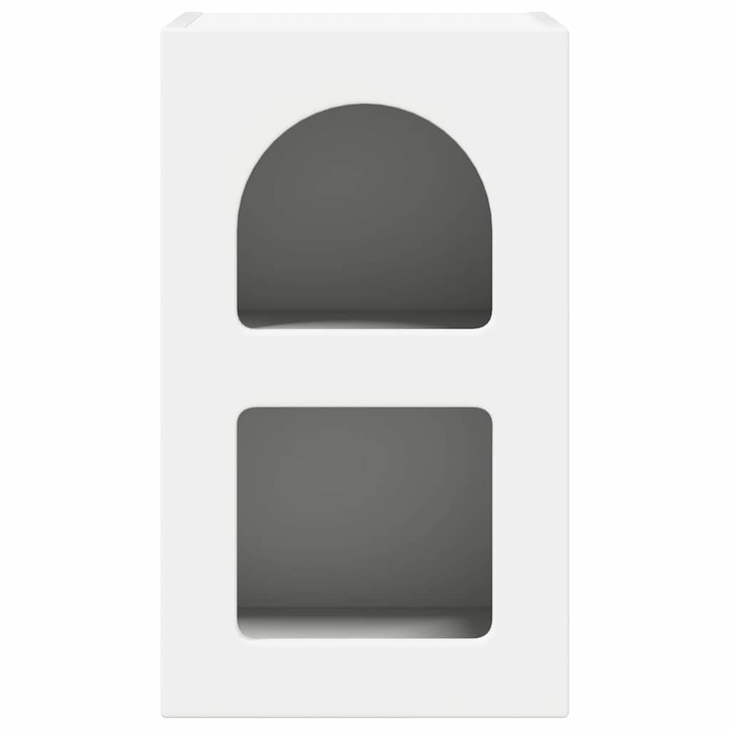 vidaXL Stolik nocny 2 pcs Biały 29,5 x 33,5 x 50 cm