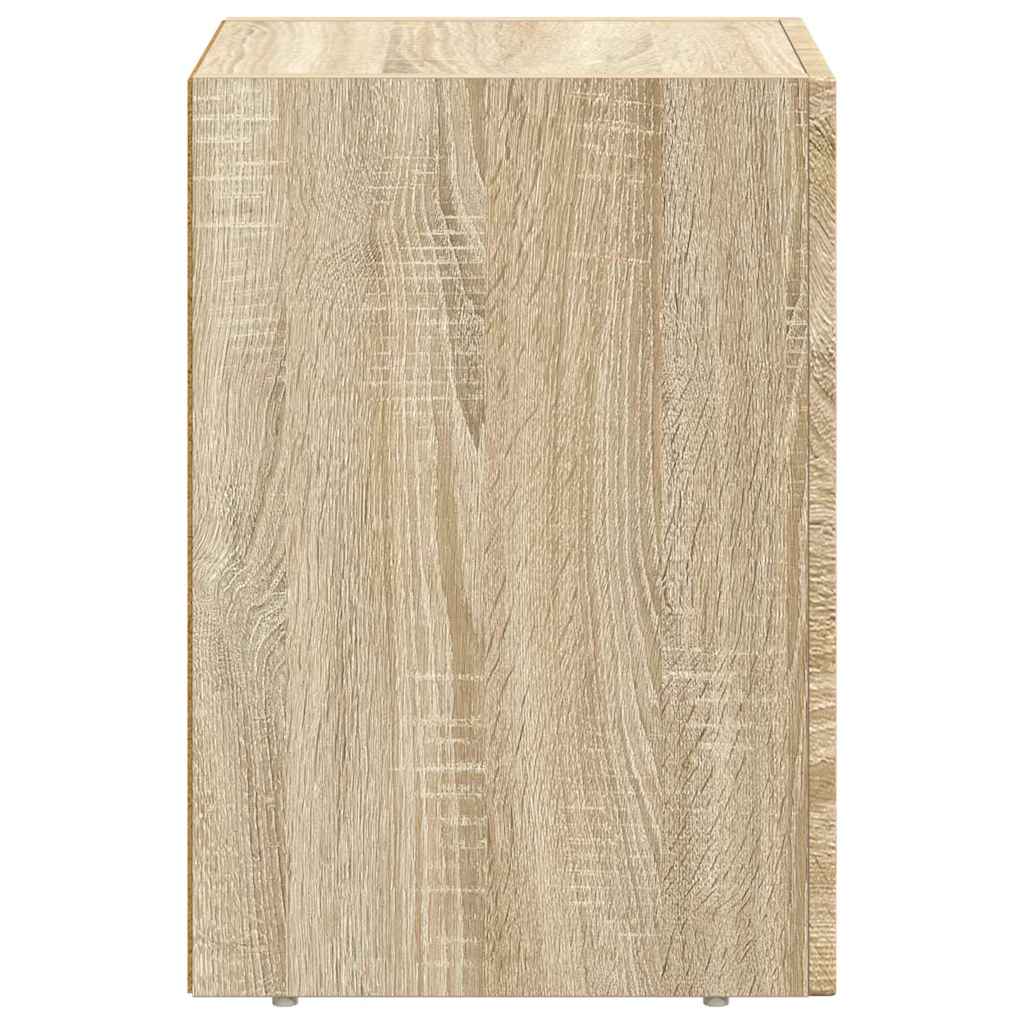 vidaXL Stolik nocny Dąb Sonoma 29,5 x 33,5 x 50 cm