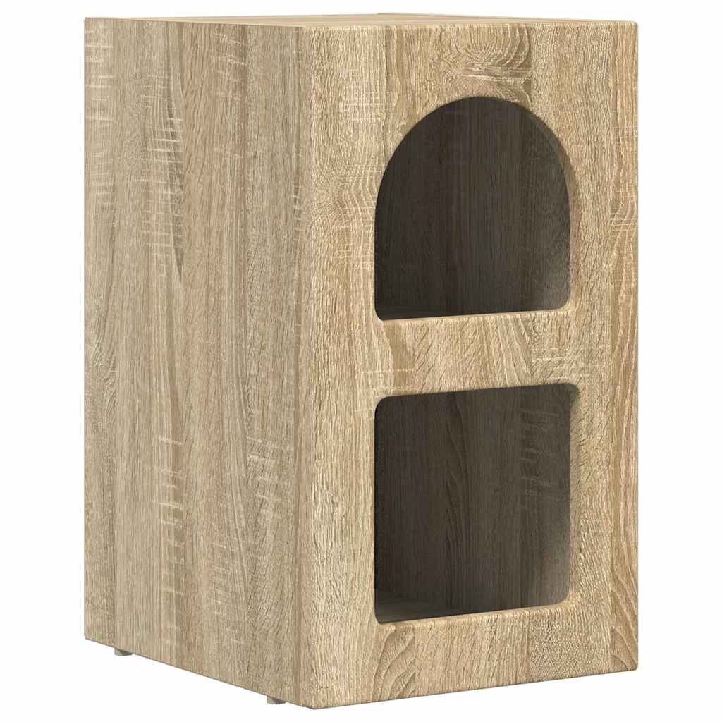 vidaXL Stolik nocny 2 pcs Dąb Sonoma 29,5 x 33,5 x 50 cm