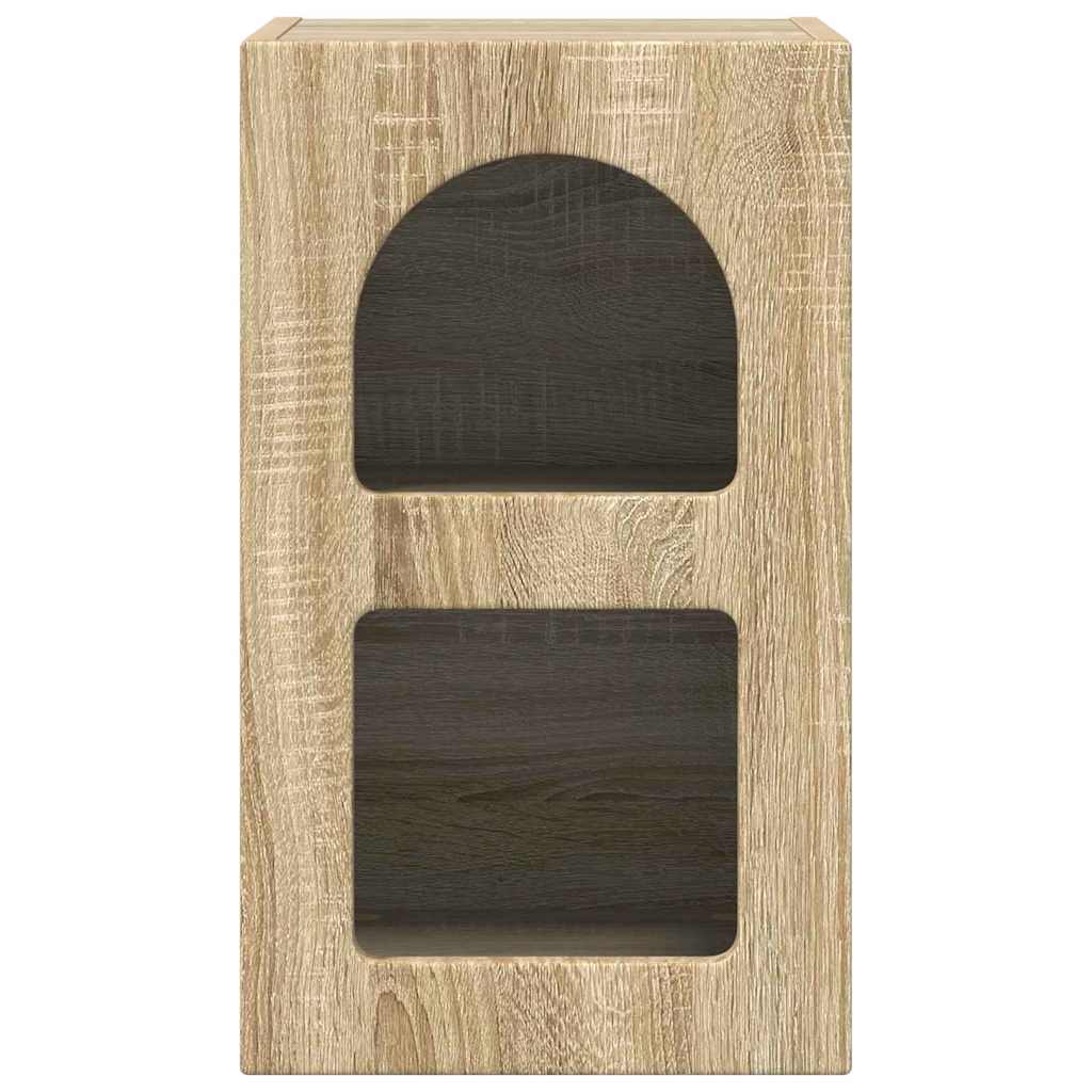 vidaXL Stolik nocny 2 pcs Dąb Sonoma 29,5 x 33,5 x 50 cm