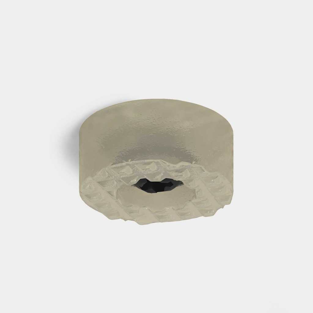 vidaXL Stolik nocny 2 pcs Wysoki połysk biały 29,5 x 33,5 x 50 cm