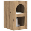 vidaXL Stolik nocny ELST 2 szt. Dąb rzemieślniczy 29,5 x 33,5 x 50 cm