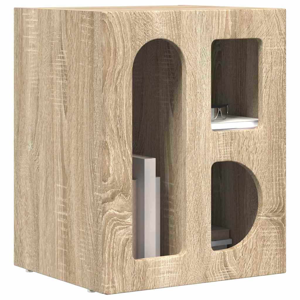 vidaXL Stolik nocny Dąb Sonoma 40 x 35 x 50 cm Materiał drewnopochodny