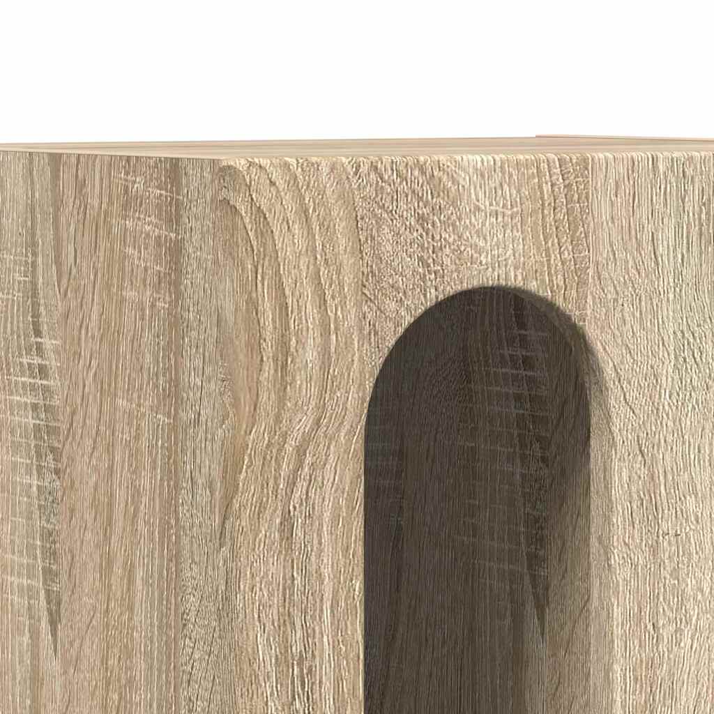 vidaXL Stolik nocny 2 pcs Dąb Sonoma 40 x 35 x 50 cm