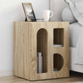 vidaXL Stolik nocny 2 pcs Dąb Sonoma 40 x 35 x 50 cm