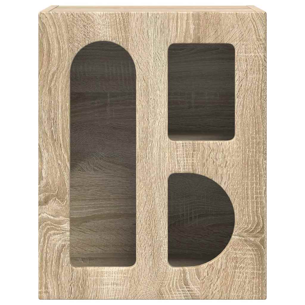 vidaXL Stolik nocny 2 pcs Dąb Sonoma 40 x 35 x 50 cm