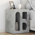 vidaXL Stolik nocny Betonowy szary 40 x 35 x 50 cm