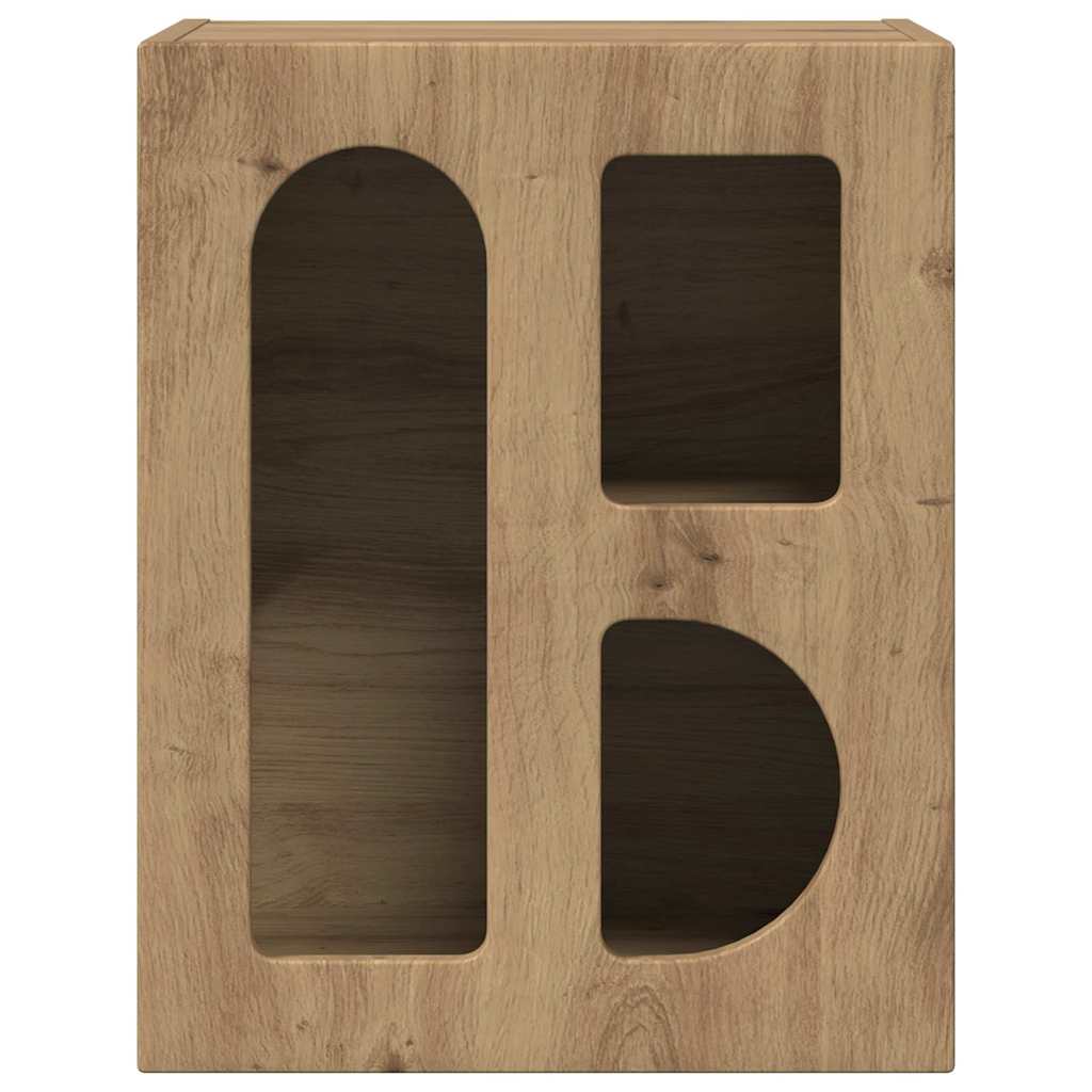 vidaXL Stolik nocny 2 pcs Dąb rzemieślniczy 40 x 35 x 50 cm