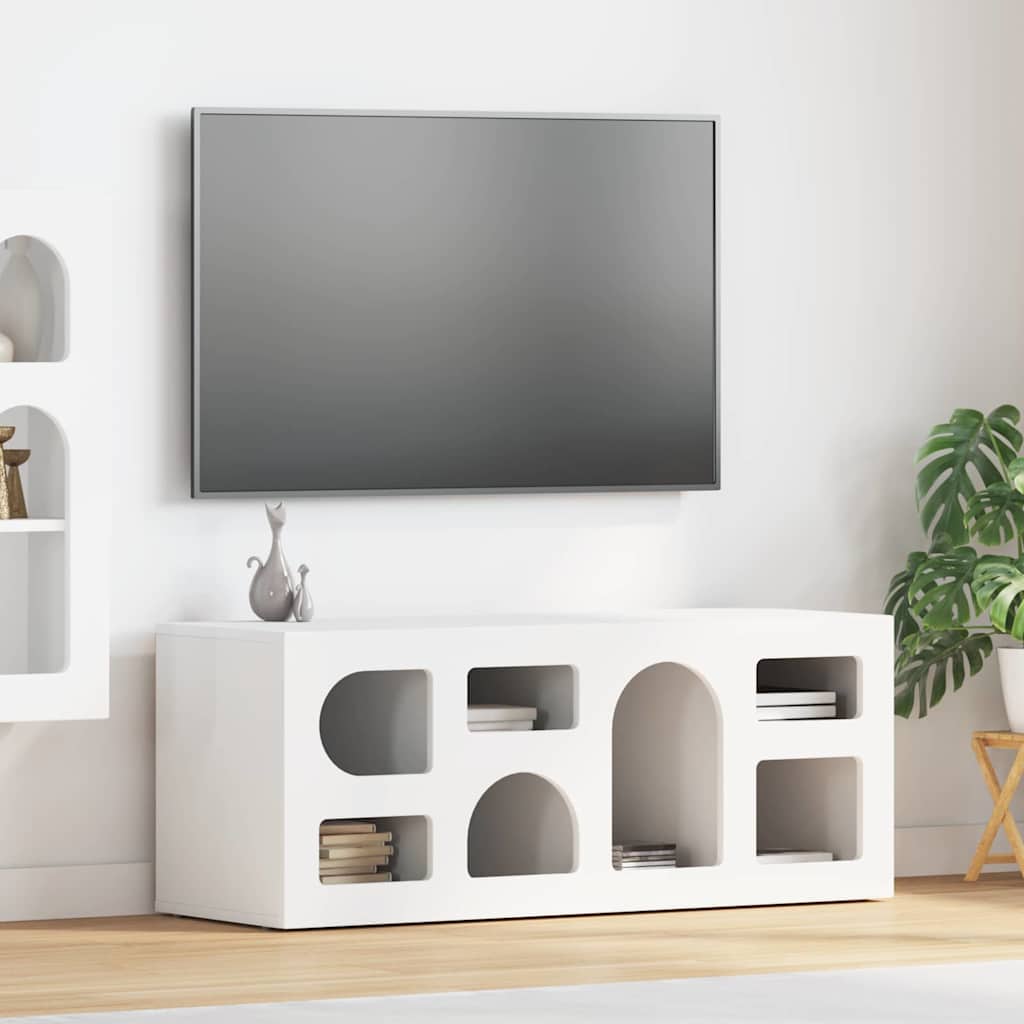 vidaXL Szafka pod telewizor Biały 100 x 35 x 40 cm