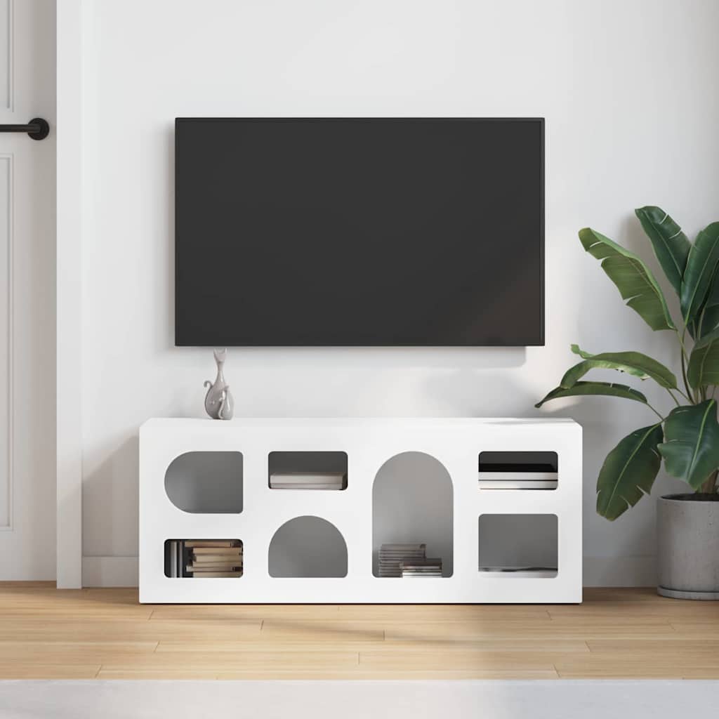 vidaXL Szafka pod telewizor Biały 100 x 35 x 40 cm