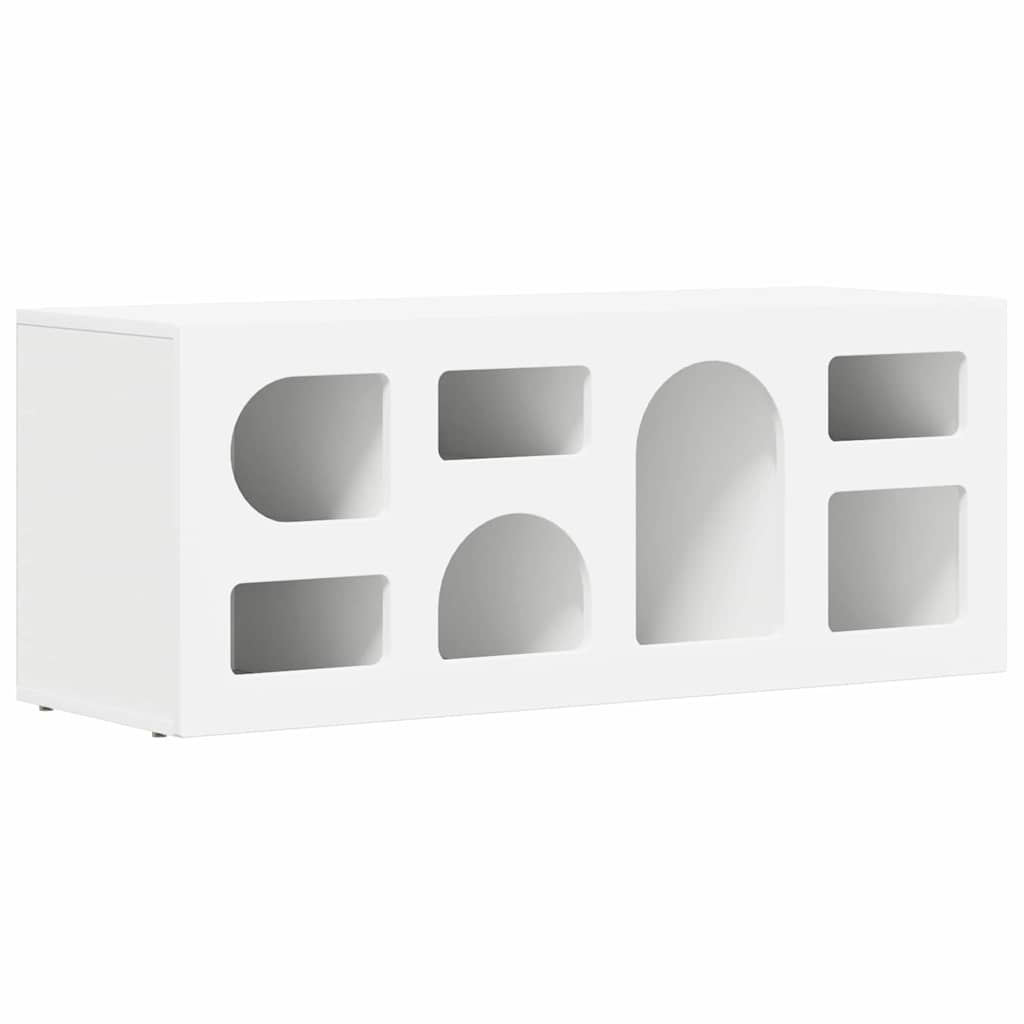 vidaXL Szafka pod telewizor ELST 100 x 35 x 40 cm Biały