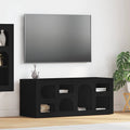 vidaXL Szafka pod telewizor Czarny 100 x 35 x 40 cm