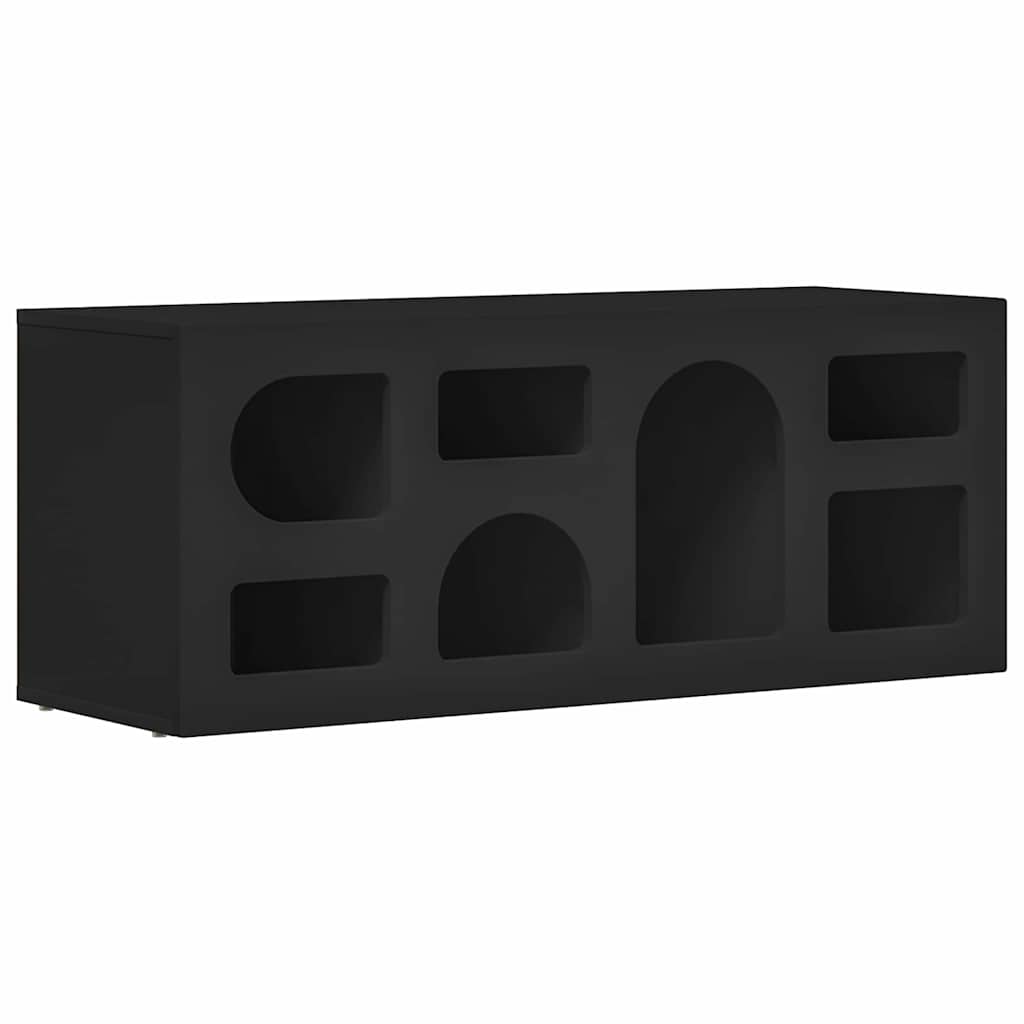 vidaXL Szafka pod telewizor Czarny 100 x 35 x 40 cm