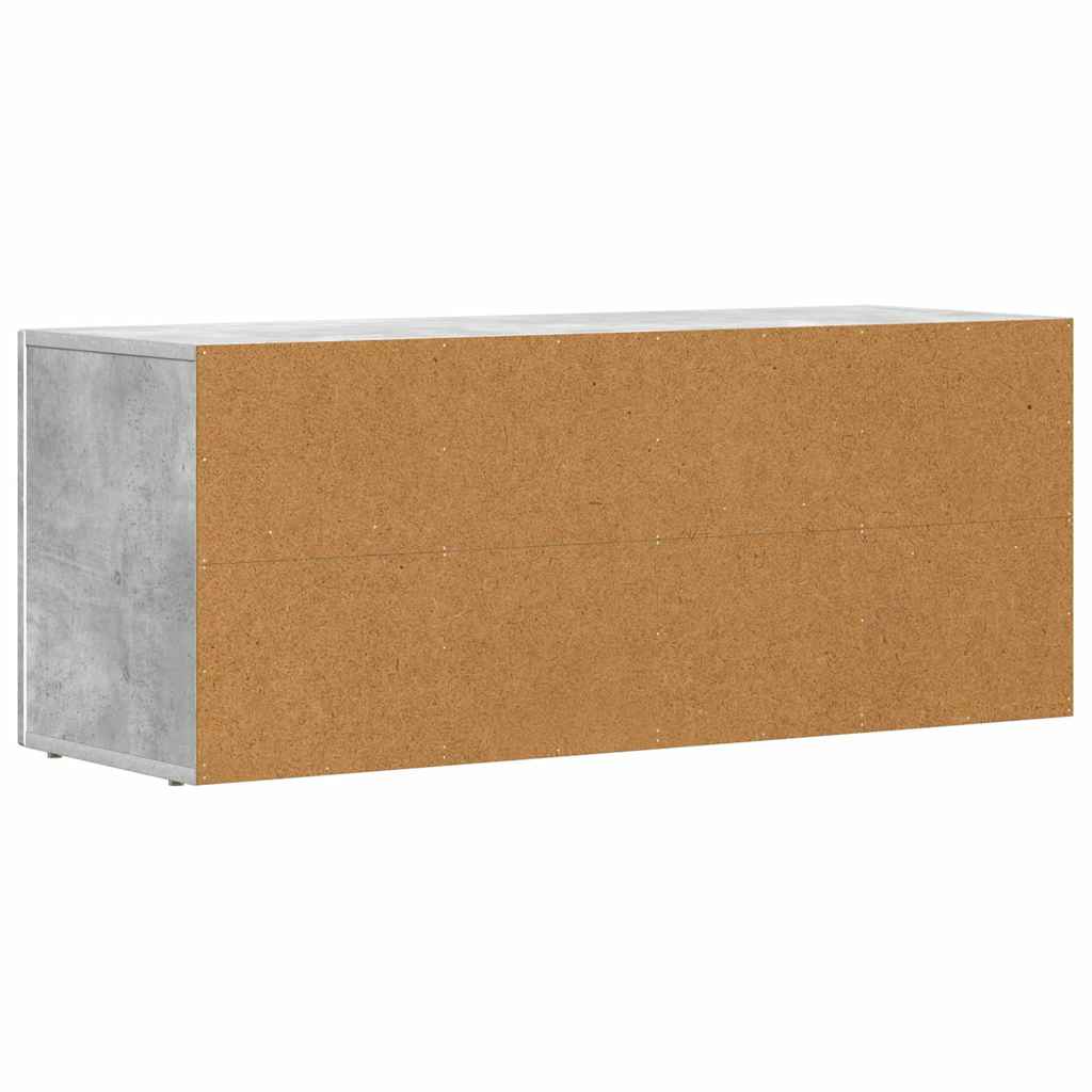vidaXL Szafka pod telewizor Betonowy szary 100 x 35 x 40 cm
