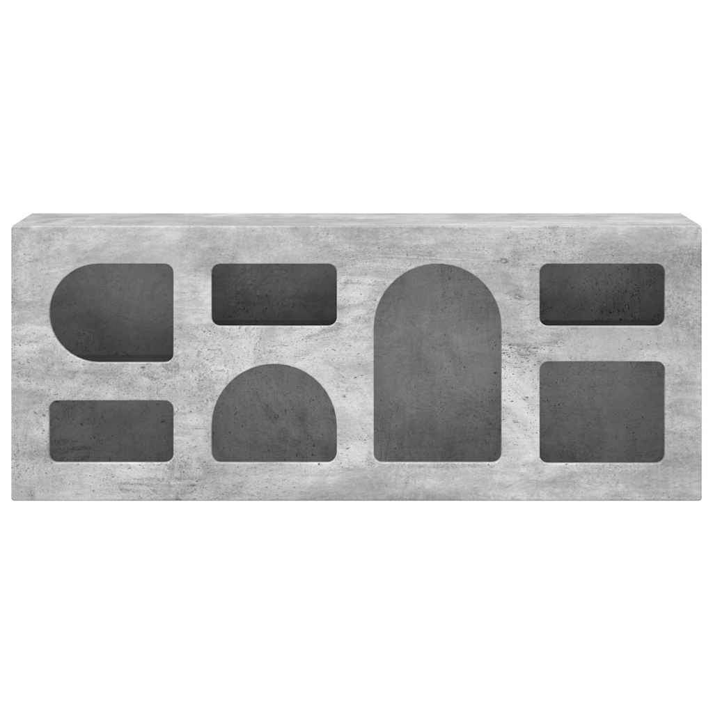 vidaXL Szafka pod telewizor Betonowy szary 100 x 35 x 40 cm