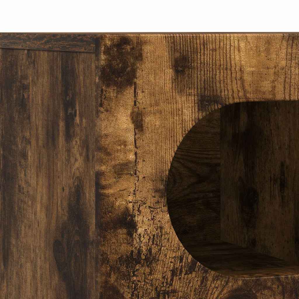 vidaXL Szafka pod telewizor Dąb wędzony 100 x 35 x 40 cm