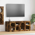vidaXL Szafka pod telewizor Dąb wędzony 100 x 35 x 40 cm