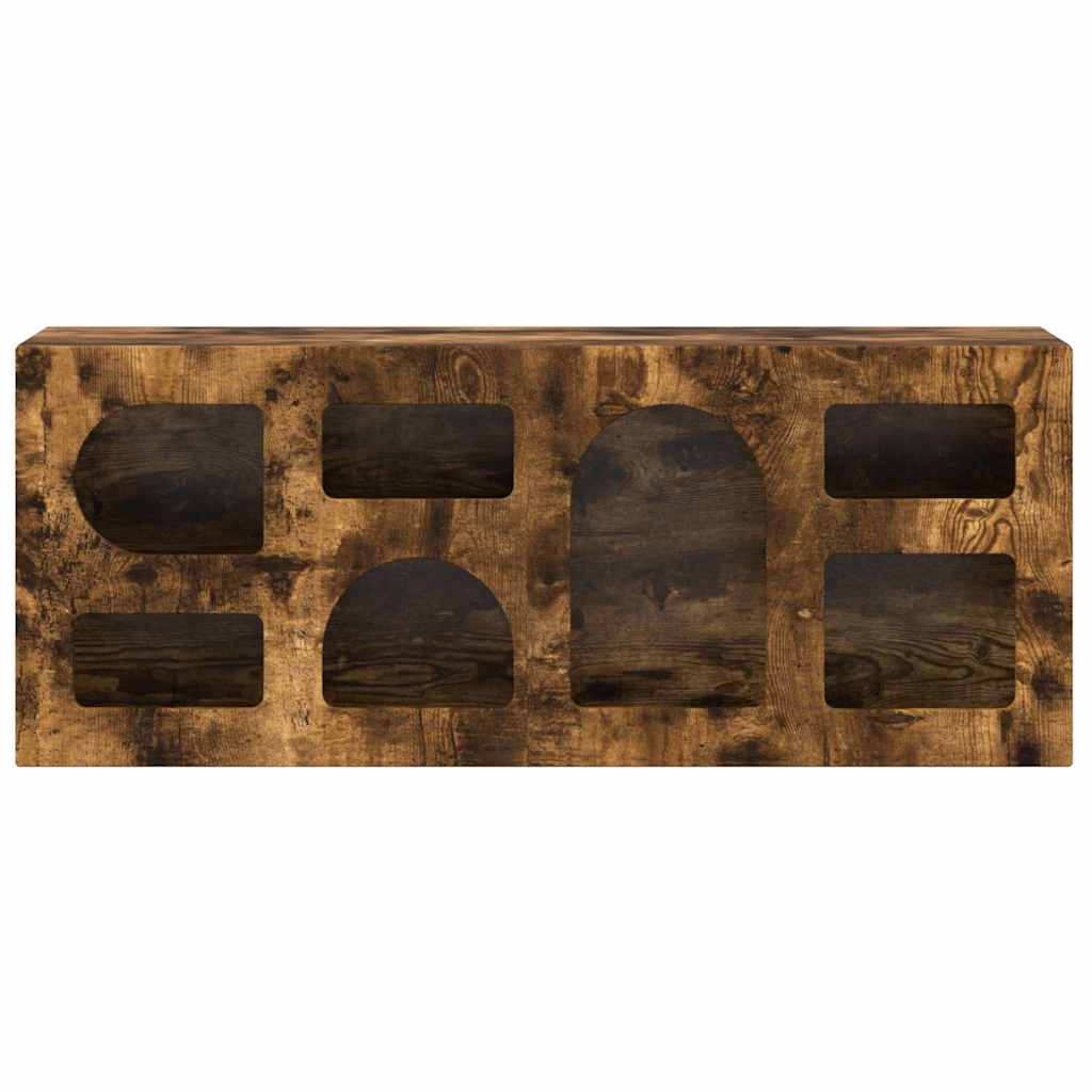 vidaXL Szafka pod telewizor Dąb wędzony 100 x 35 x 40 cm