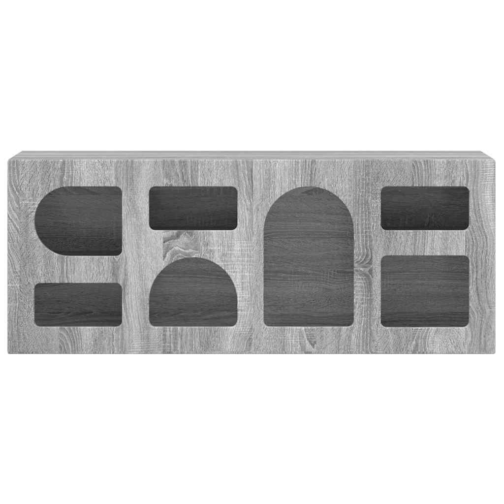 vidaXL Szafka pod telewizor Szary Sonoma 100 x 35 x 40 cm