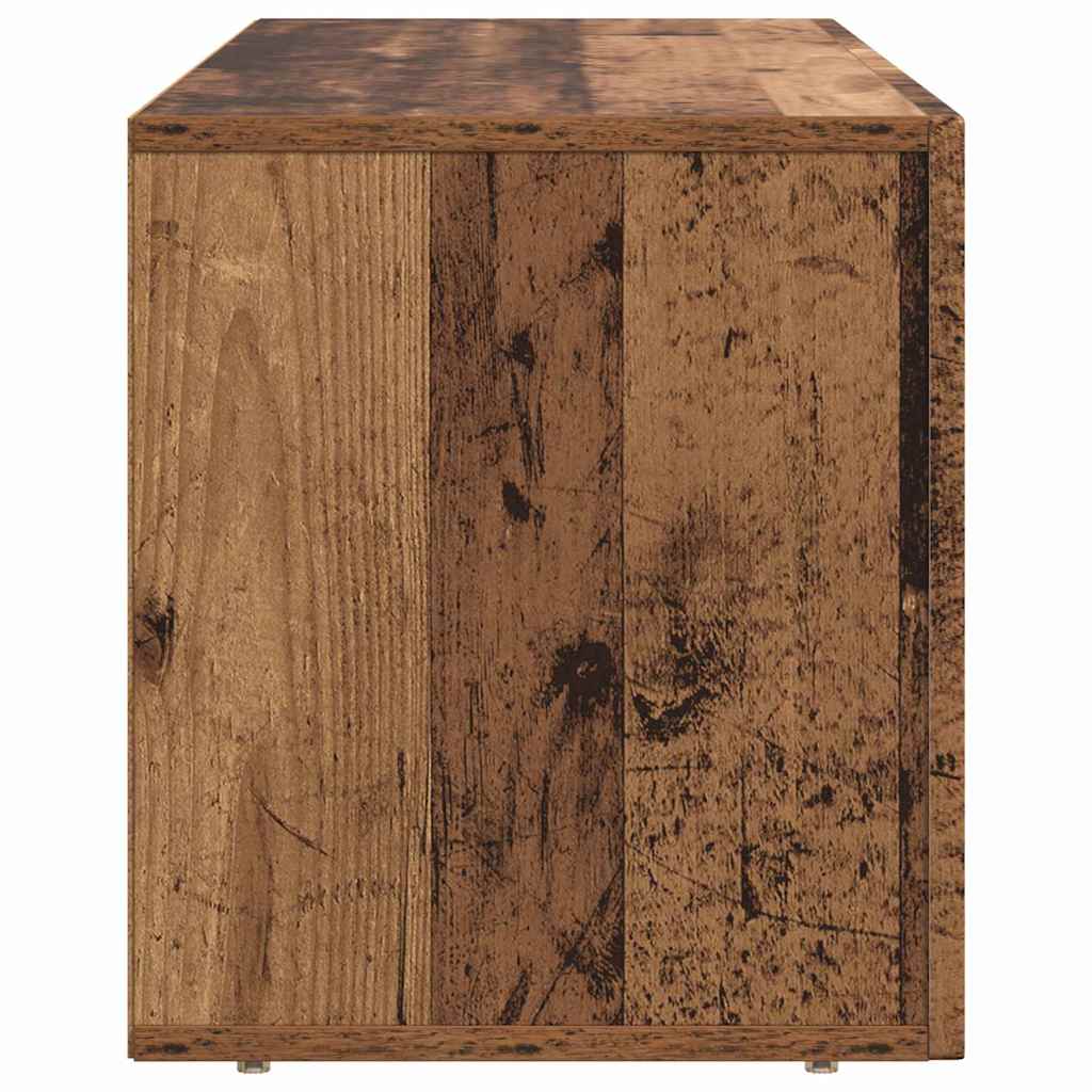 vidaXL Szafka pod telewizor Stare drewno 100 x 35 x 40 cm