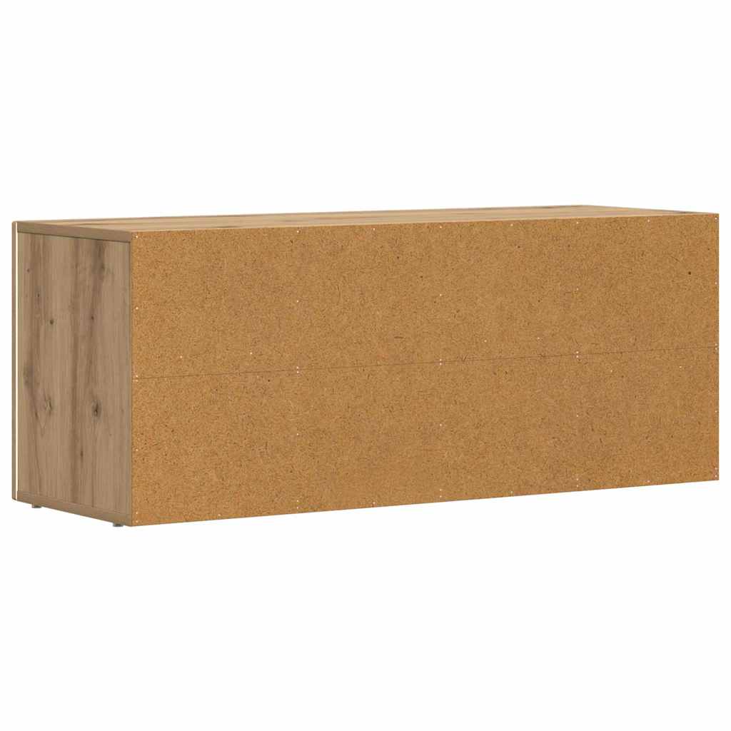 vidaXL Szafka pod telewizor ELST 100 x 35 x 40 cm Dąb rzemieślniczy