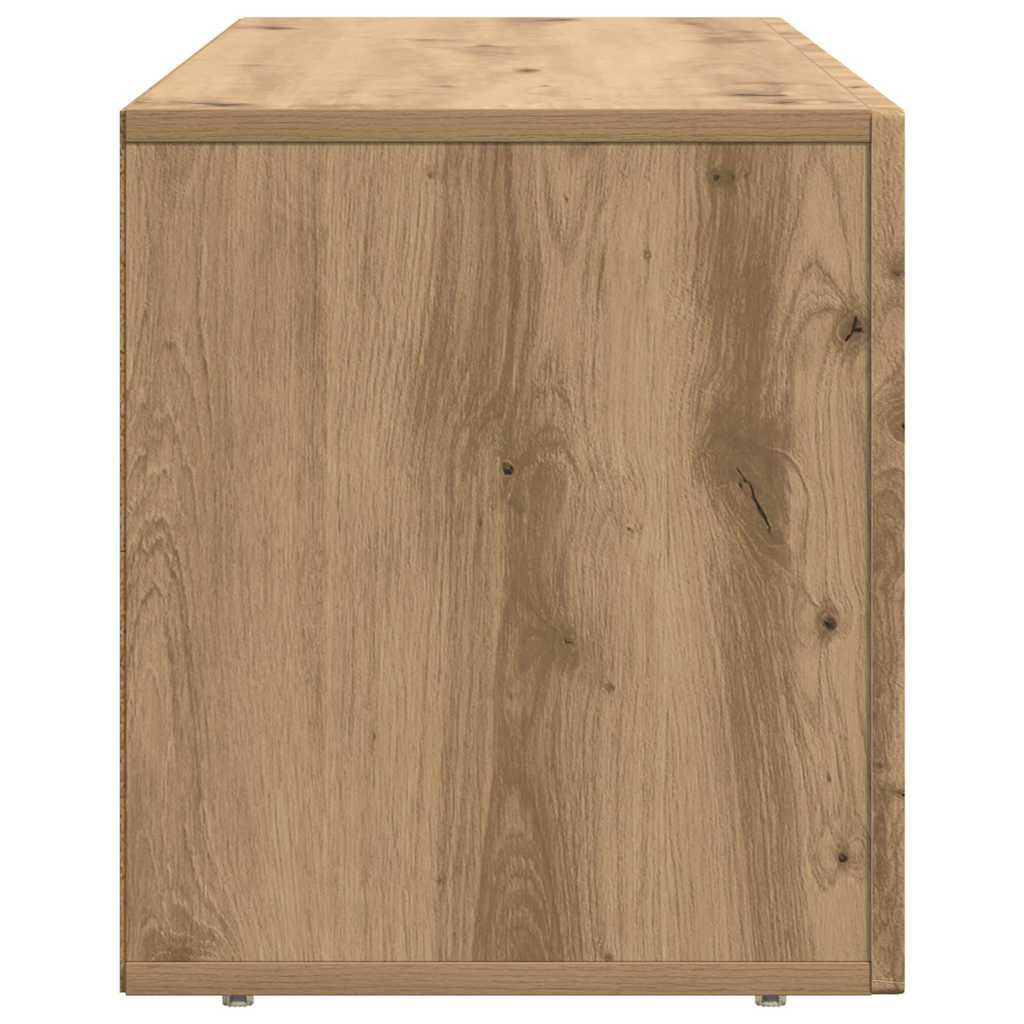vidaXL Szafka pod telewizor ELST 100 x 35 x 40 cm Dąb rzemieślniczy