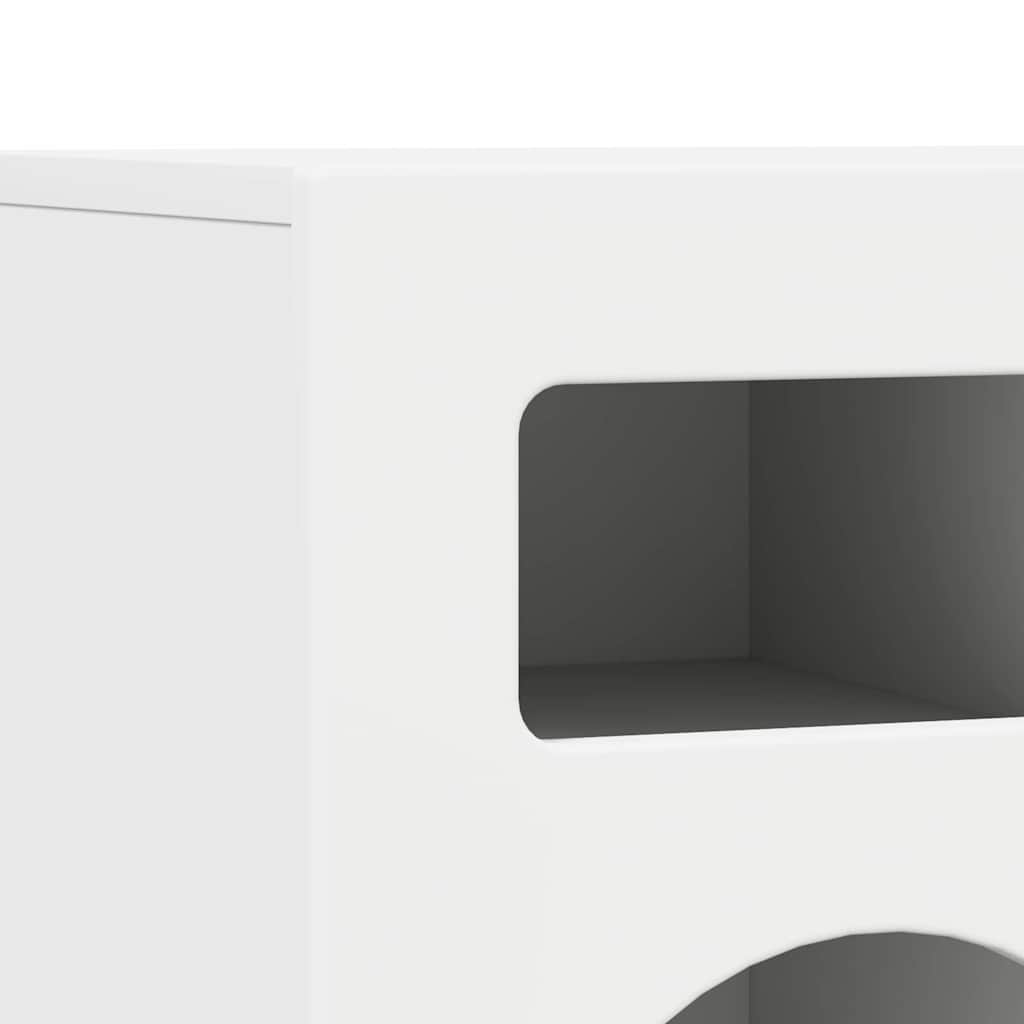 vidaXL Szafka pod telewizor Biały 80 x 35 x 40 cm