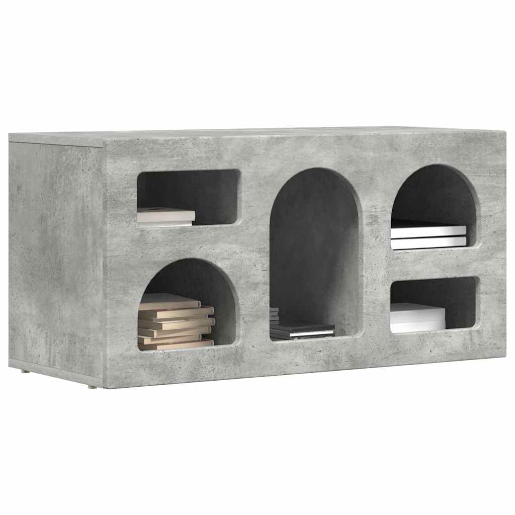 vidaXL Szafka pod telewizor Betonowy szary 80 x 35 x 40 cm