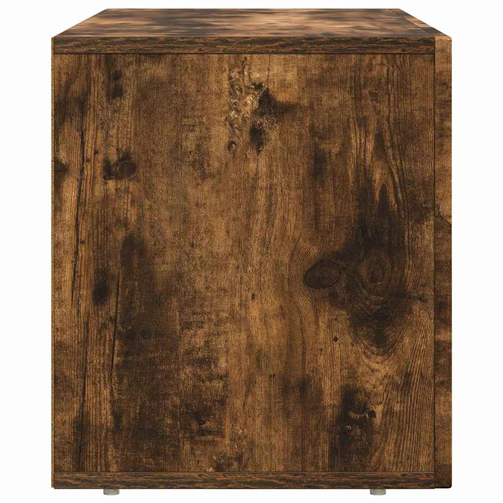 vidaXL Szafka pod telewizor Dąb wędzony 80 x 35 x 40 cm