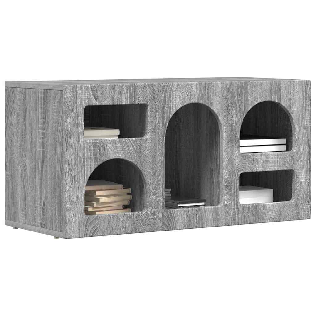 vidaXL Szafka pod telewizor Szary Sonoma 80 x 35 x 40 cm