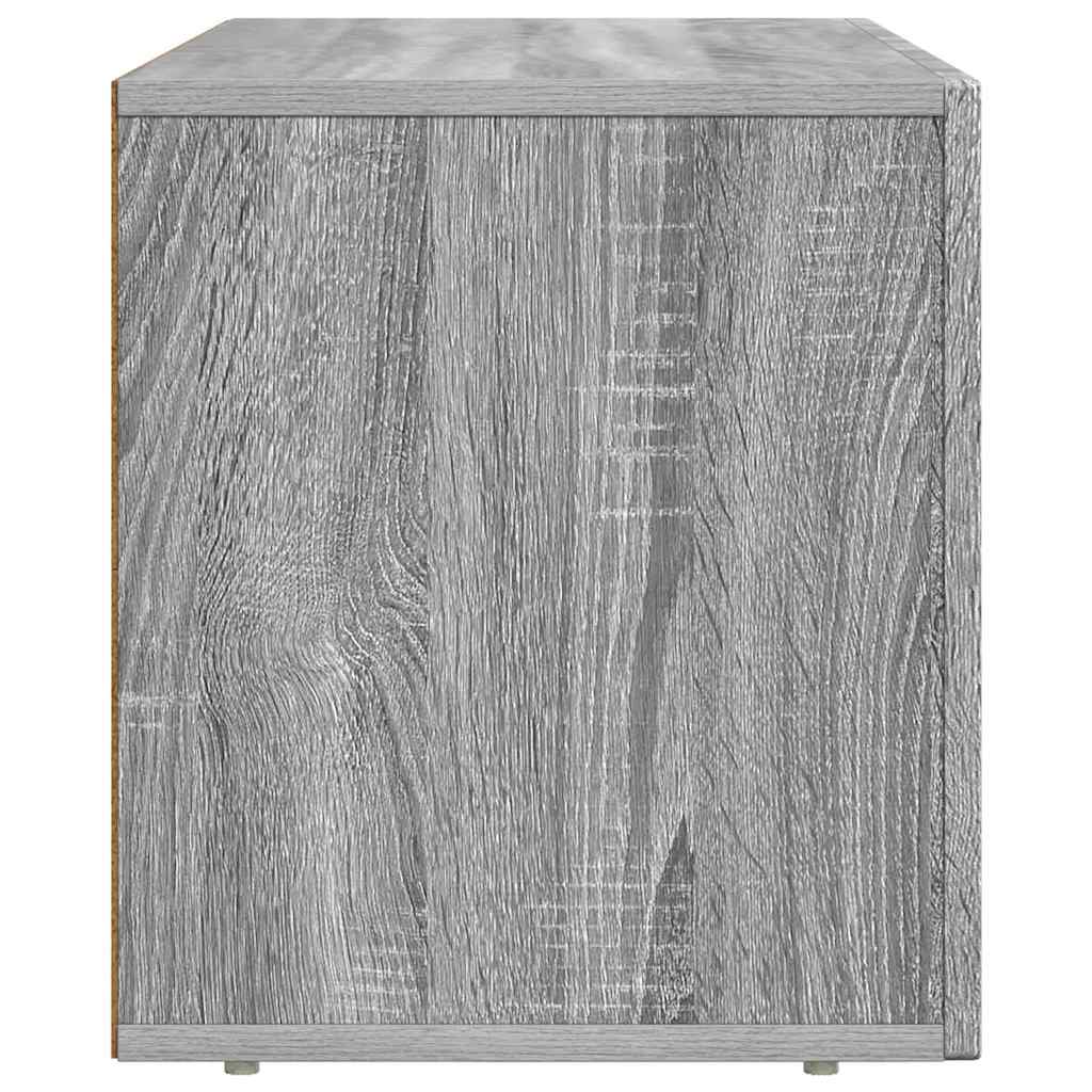 vidaXL Szafka pod telewizor Szary Sonoma 80 x 35 x 40 cm
