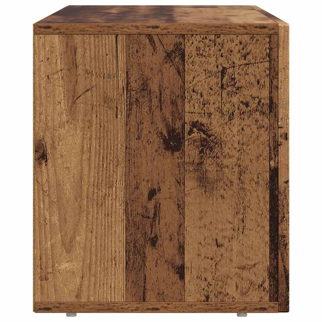 vidaXL Szafka pod telewizor Stare drewno 80 x 35 x 40 cm