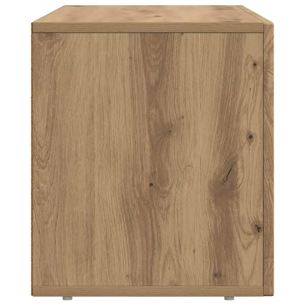vidaXL Szafka pod telewizor ELST 80 x 35 x 40 cm Dąb rzemieślniczy