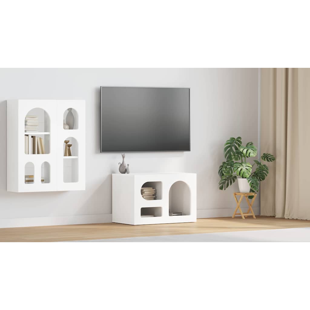 vidaXL Szafka pod telewizor ELST 60 x 35 x 40 cm Biały