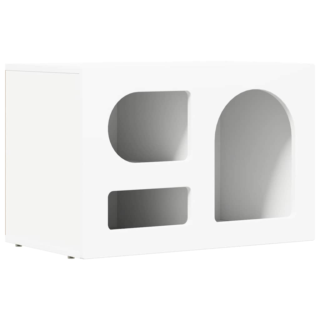 vidaXL Szafka pod telewizor ELST 60 x 35 x 40 cm Biały