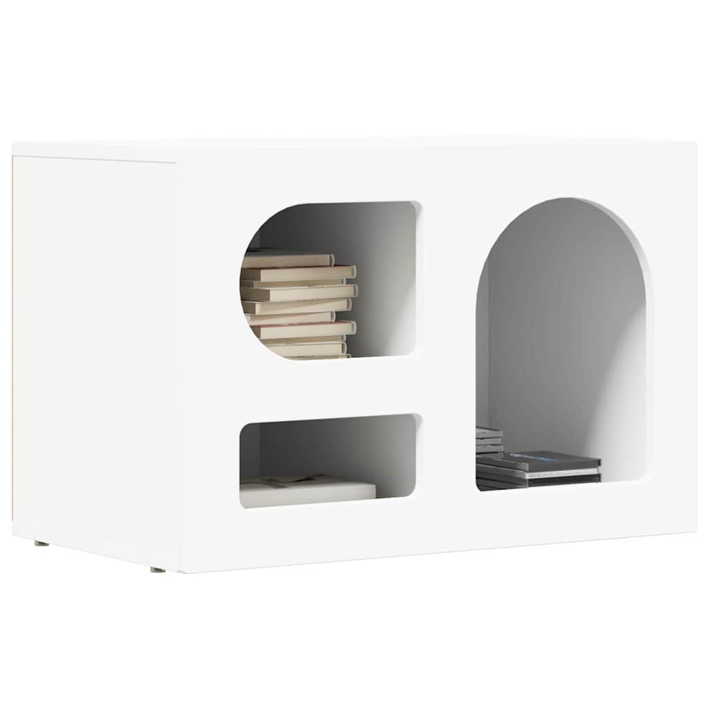 vidaXL Szafka pod telewizor ELST 60 x 35 x 40 cm Biały
