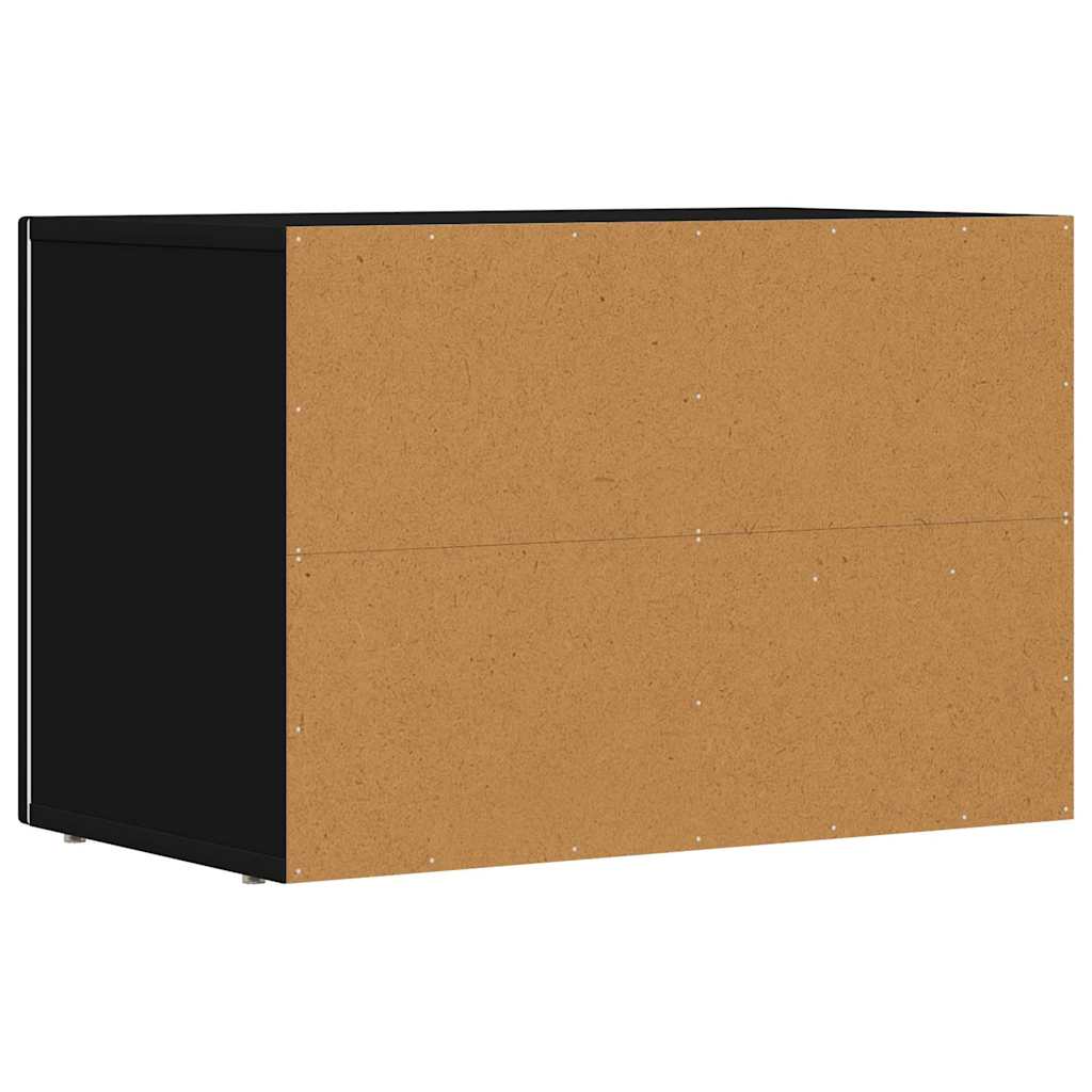 vidaXL Szafka pod telewizor Czarny 60 x 35 x 40 cm