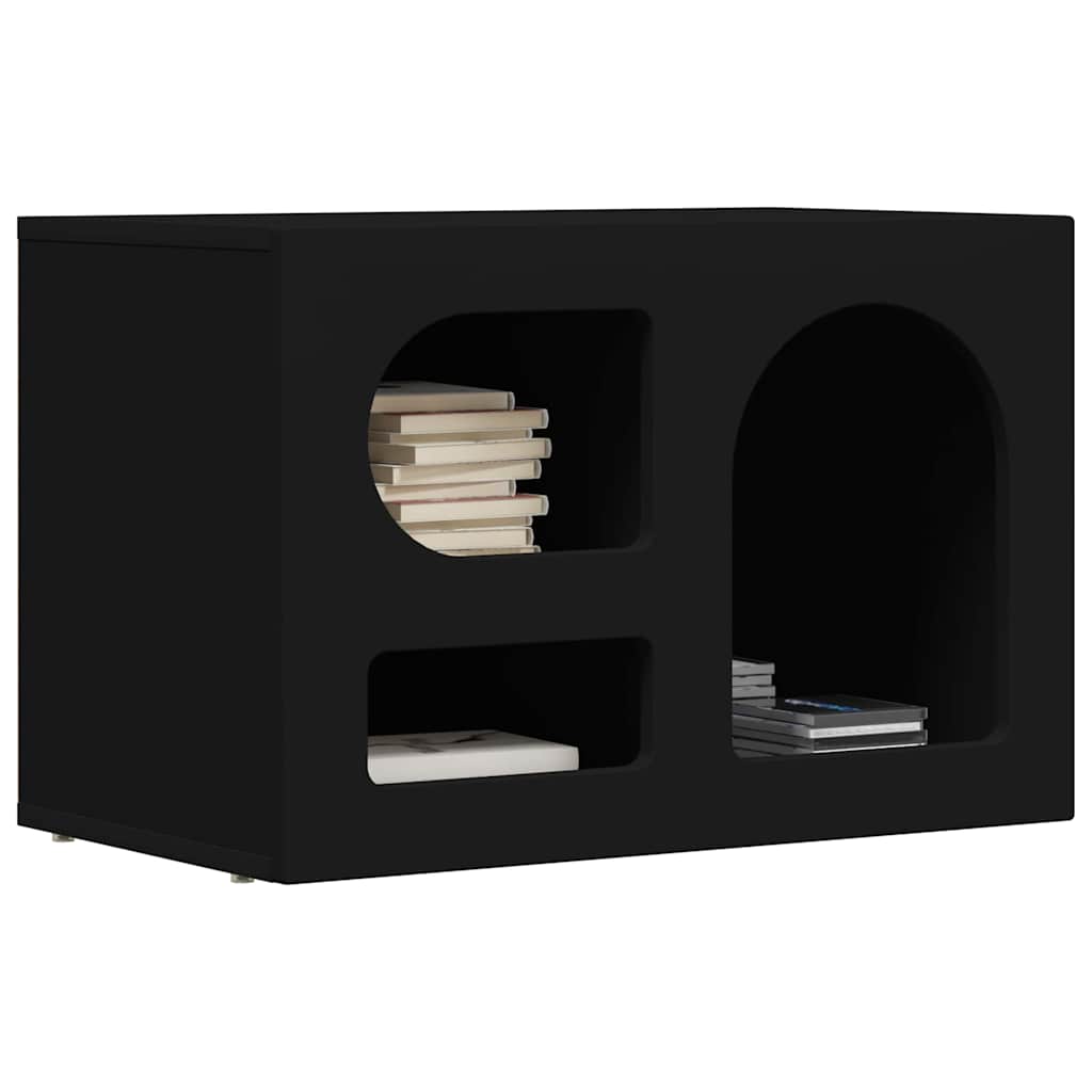vidaXL Szafka pod telewizor Czarny 60 x 35 x 40 cm